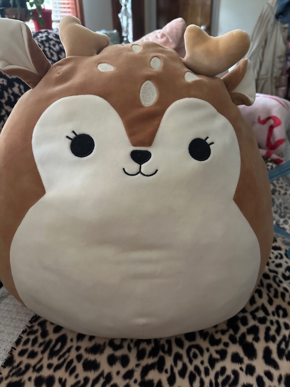 Squishmallows Deer Fawn rare 16”